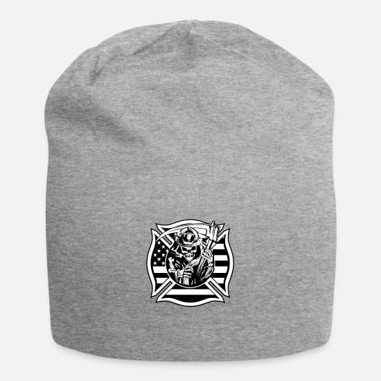 firefighter skull grim reaper' Beanie 